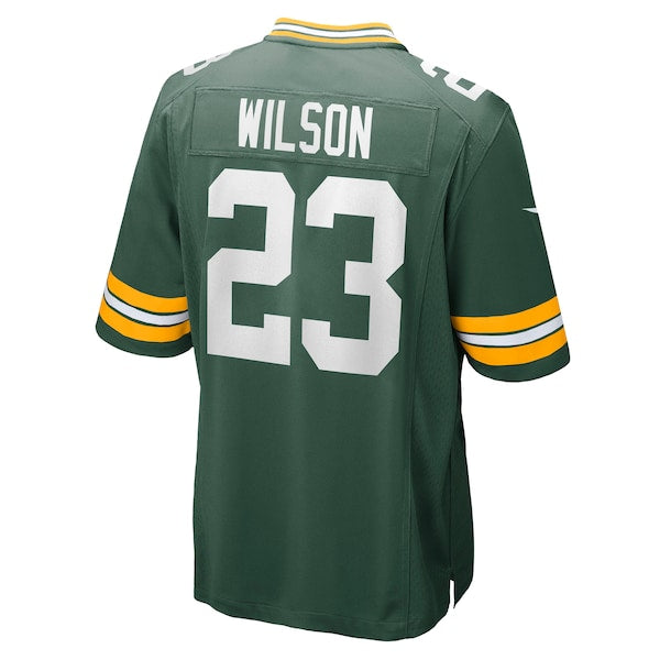Emanuel Wilson Green Bay Packers Nike Team Game Jersey - Green - Image 3