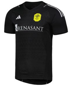 Alternative view of Nashville SC adidas 2024 Replica Goalkeeper Jersey - Black