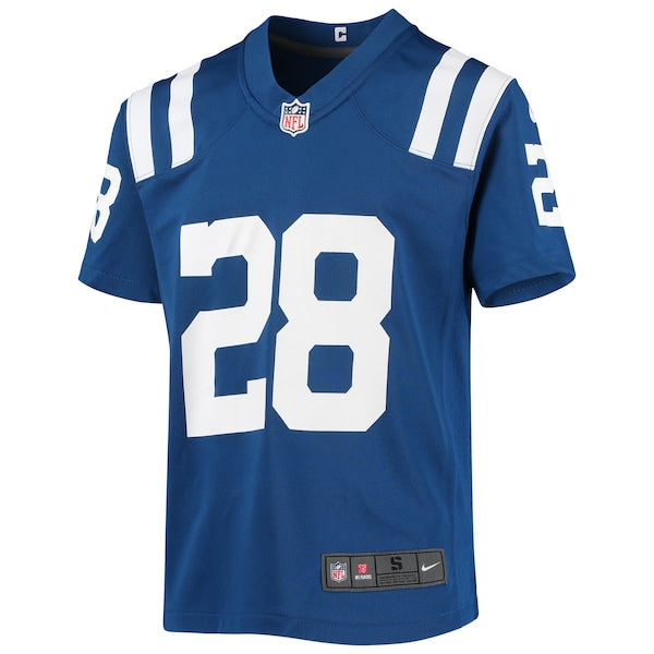Jonathan Taylor Indianapolis Colts Nike Youth Game Jersey - Royal/Blue - Image 3