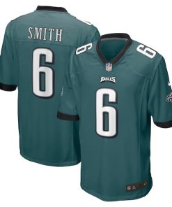 DeVonta Smith Philadelphia Eagles Nike Game Jersey - Midnight Green