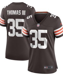 Charlie Thomas Cleveland Browns Nike Women's Team Game Jersey -  Brown