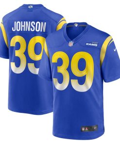 Quindell Johnson Los Angeles Rams Nike Home Game Jersey - Royal
