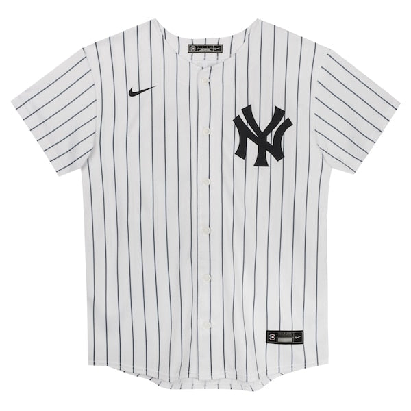 Aaron Judge New York Yankees Nike Preschool Home Game Jersey - White - Image 3