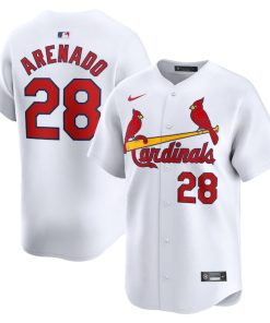 Nolan Arenado St. Louis Cardinals Nike Home Limited Player Jersey - White