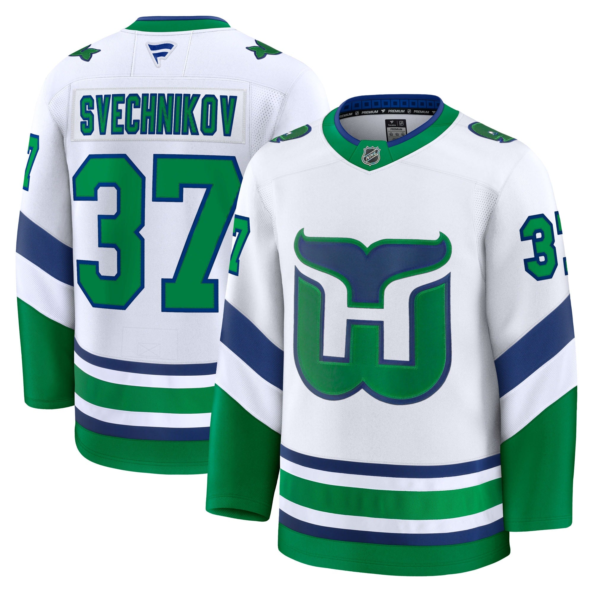 Andrei Svechnikov Carolina Hurricanes Home Premium Jersey - Black/White - Image 8