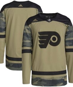 Philadelphia Flyers adidas Military Appreciation Team Authentic Practice Jersey - Camo