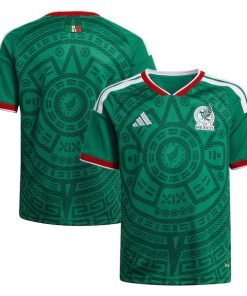 Mexico National Team adidas Youth FIFA x World Cup 2026 Home Replica Jersey - Green