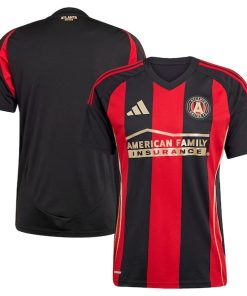 Alternative view of Atlanta United FC adidas 2025 The Connector Replica Jersey - Black