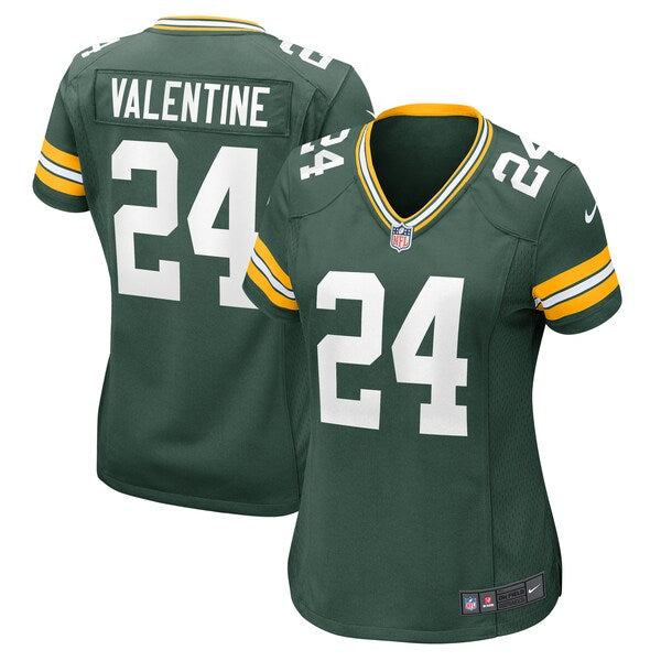 Carrington Valentine Green Bay Packers Nike Women's Game Jersey - Green