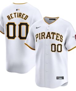 Pittsburgh Pirates Nike Home Limited Pick-A-Player Retired Roster Jersey - White