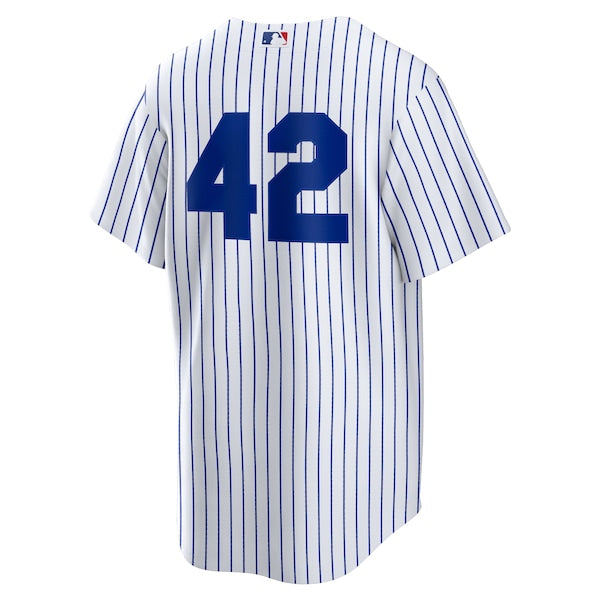 Chicago Cubs Nike Home 2025 Jackie Robinson Day Replica Jersey - White - Image 3