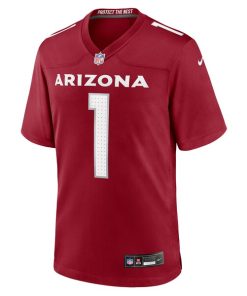 Alternative view of Number 1 Dad Arizona Cardinals Nike Game Jersey - Cardinal