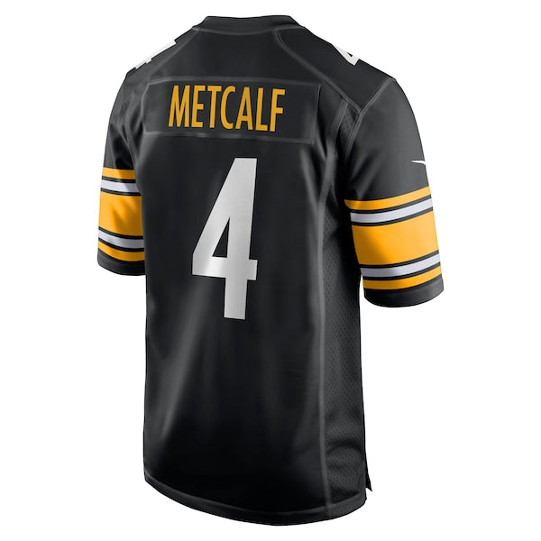 DK Metcalf Pittsburgh Steelers Nike Youth Game Player Jersey - Black - Image 3
