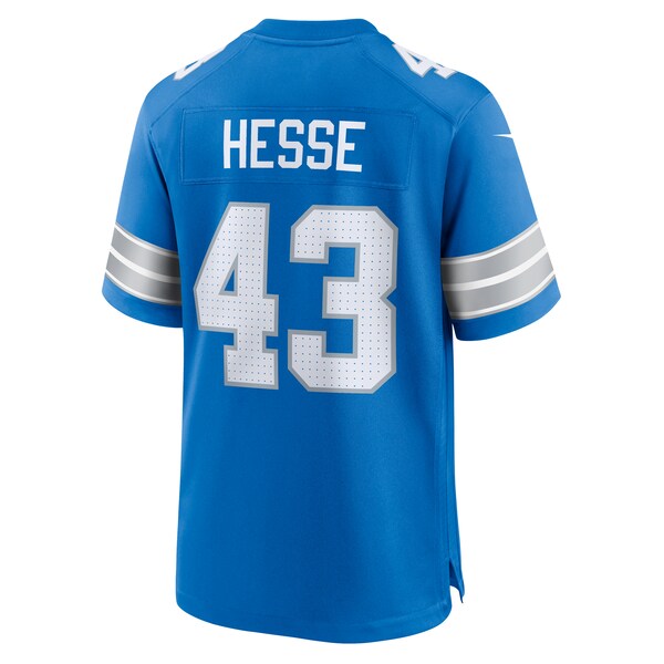 Parker Hesse Detroit Lions Nike Team Game Jersey - Blue - Image 3