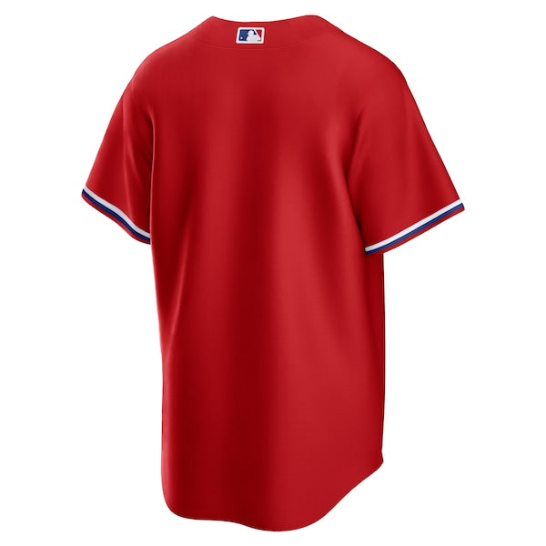 Philadelphia Phillies Nike Alternate Replica Team Jersey - Red - Image 3