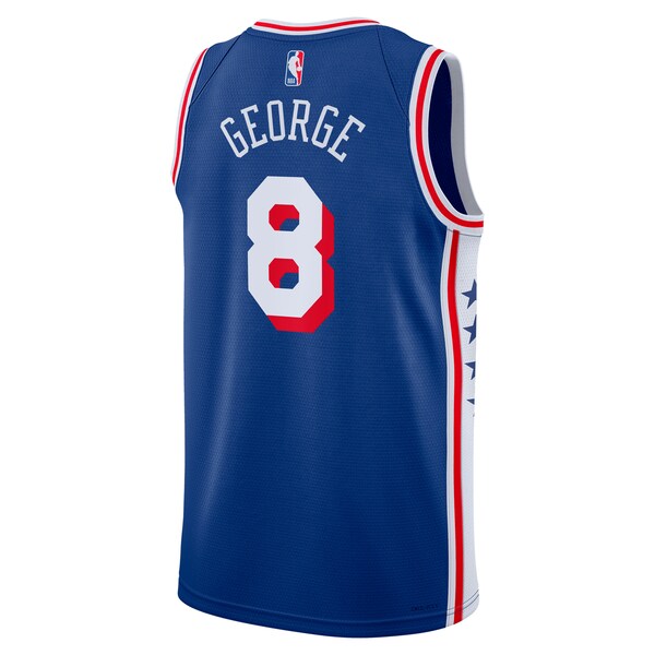 Paul George Philadelphia 76ers Nike Unisex 2024 Offseason Addition Nike Swingman Jersey - Royal - Image 3