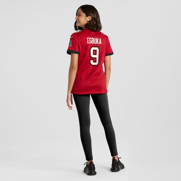Emeka Egbuka Tampa Bay Buccaneers Nike Women's 50th Season Team Game Jersey - Red/Creamsicle/White - Image 6