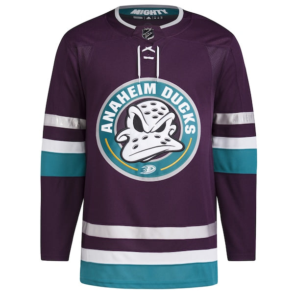 Anaheim Ducks adidas 30th Anniversary Primegreen Authentic Jersey?ยจC Purple - Image 2