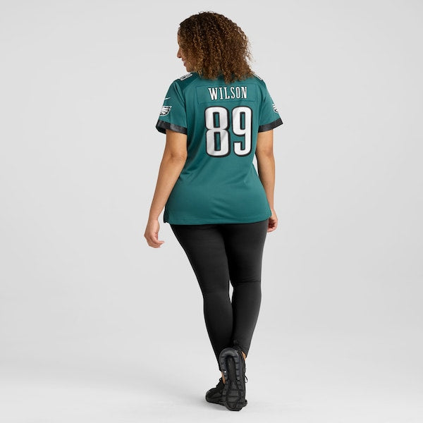 Johnny Wilson Philadelphia Eagles Nike Women's Team Game Jersey - Midnight Green - Image 7