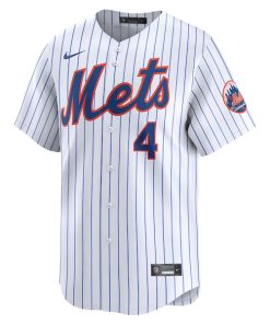 Alternative view of Francisco Alvarez New York Mets Nike Youth Home Limited Player Jersey?¨C White