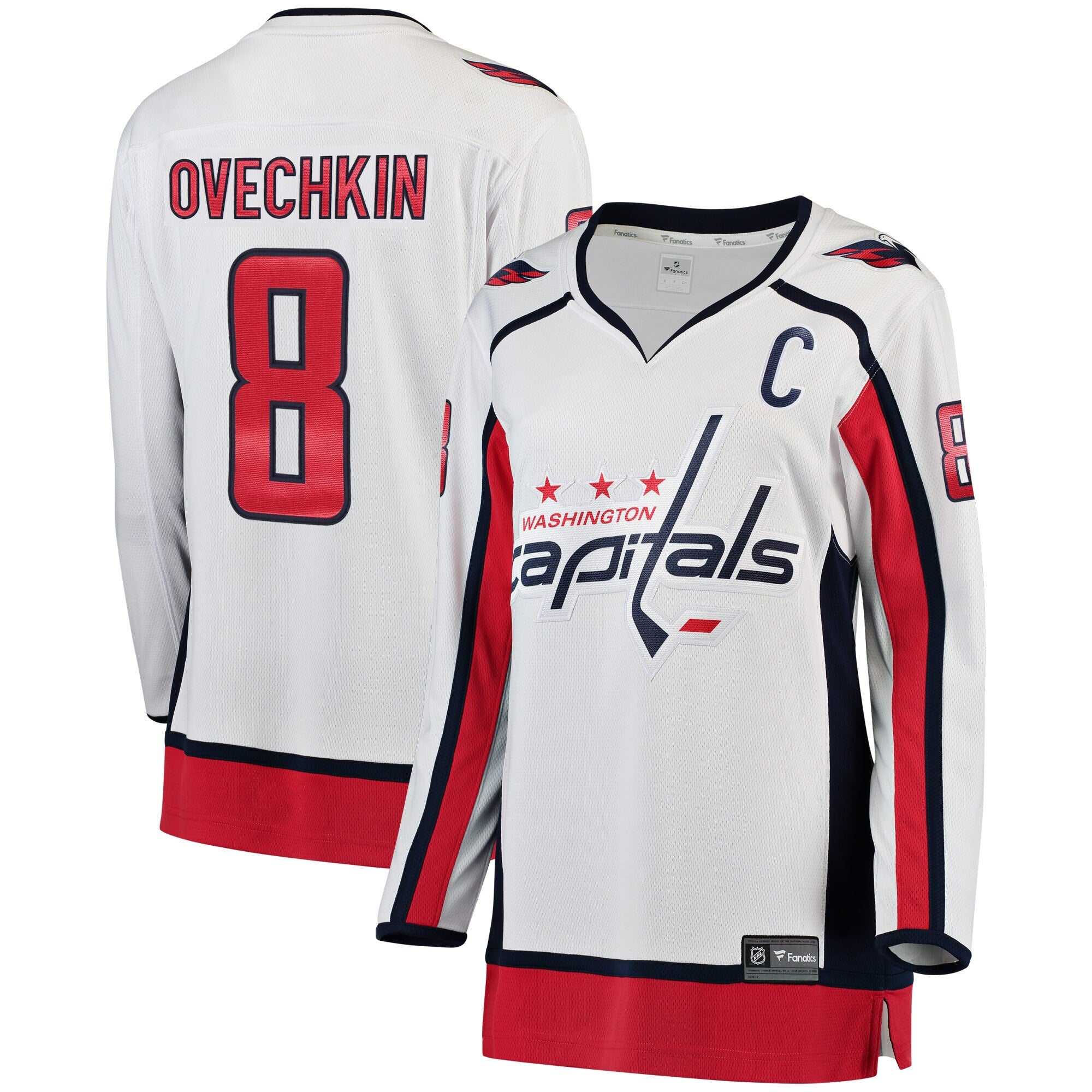 Alexander Ovechkin Washington Capitals Women's Alternate 50th Anniversary Premier Breakaway Player Jersey - Black/Navy/White - Image 8