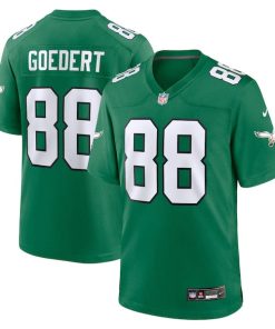 Dallas Goedert Philadelphia Eagles Nike Alternate Game Player Jersey - Kelly Green