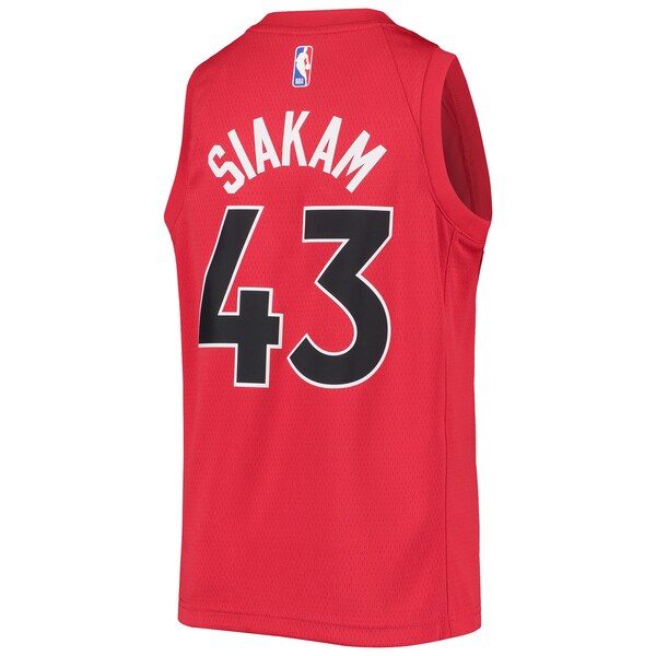 Pascal Siakam Toronto Raptors Nike Youth Swingman Jersey - Icon Edition - Red/White - Image 4