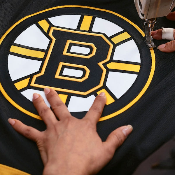 Boston Bruins Home Authentic Pro Jersey - Black - Image 4