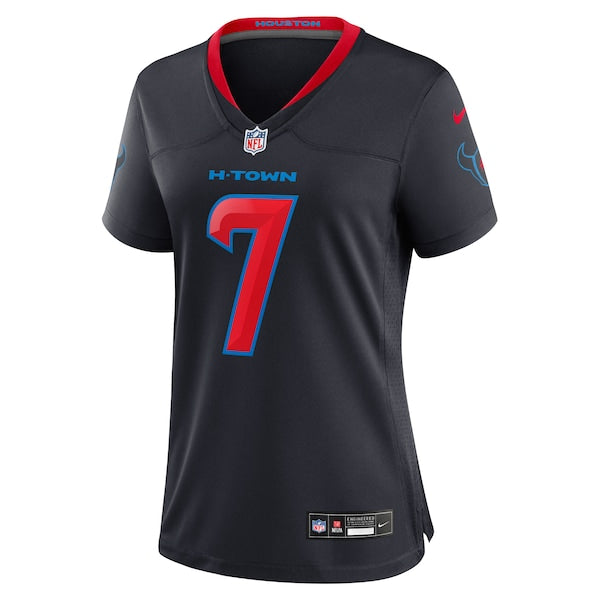 C.J. Stroud Houston Texans Nike Women's Alternate Game Jersey - Navy/Red/White - Image 7