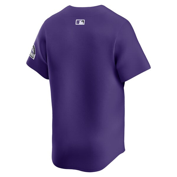 Colorado Rockies Nike Alternate Limited Jersey?ยจC Purple - Image 3