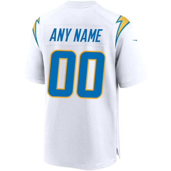 Los Angeles Chargers Nike Custom Game Jersey - White - Image 5