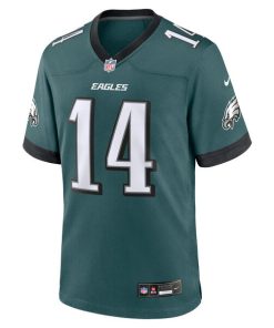 Alternative view of Dorian Thompson-Robinson Philadelphia Eagles Nike Team Game Jersey - Midnight Green