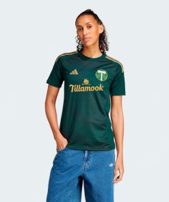 Portland Timbers adidas Women's 2025 Forever Green & Gold Replica Jersey - Green