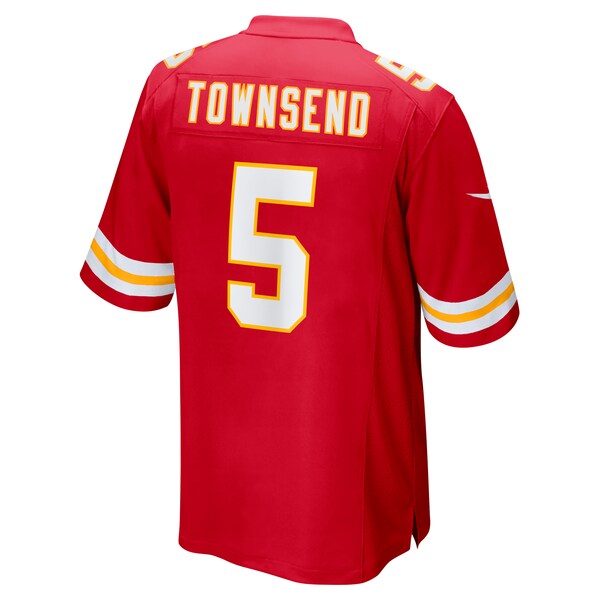 Tommy Townsend Kansas City Chiefs Nike Game Jersey - Red - Image 3