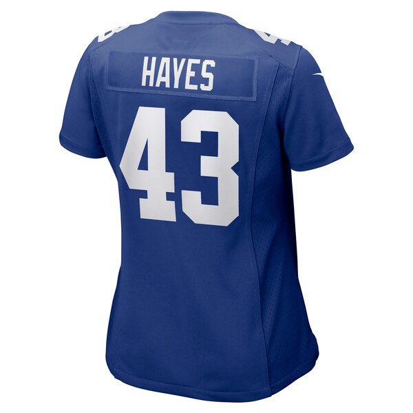 Kaleb Hayes New York Giants Nike Women's Team Game Jersey - Royal - Image 2