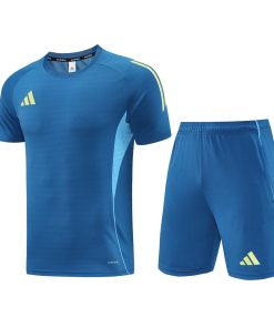 Adidas Short Sleeve Training Jersey Set - AD09- Dark Blue