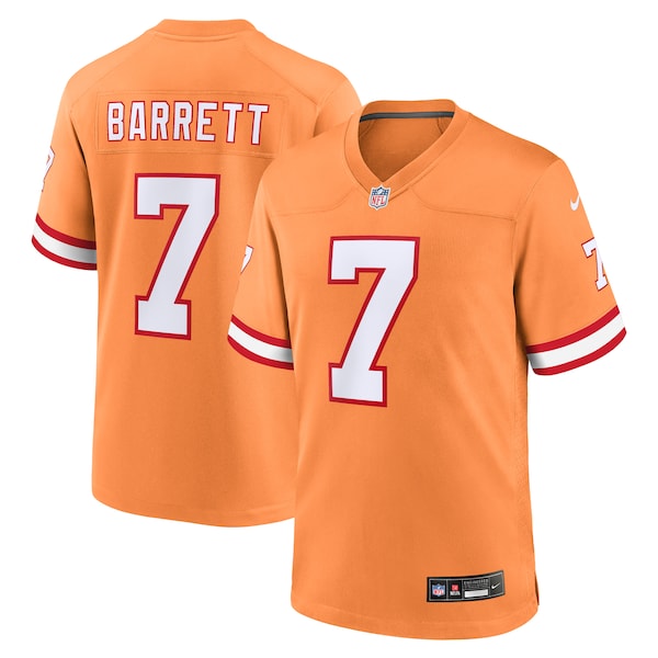 Shaquil Barrett Tampa Bay Buccaneers Nike Throwback Game Jersey - Orange/Red - Image 2