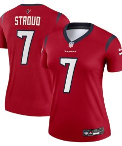 C.J. Stroud Houston Texans Nike Women's Legend Jersey - Red/Navy