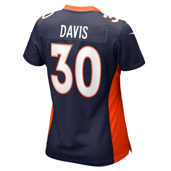 Terrell Davis Denver Broncos Nike Women's Retired Player Jersey - Navy/Orange - Image 4
