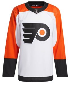 Alternative view of Philadelphia Flyers adidas Away Primegreen Authentic Jersey - White