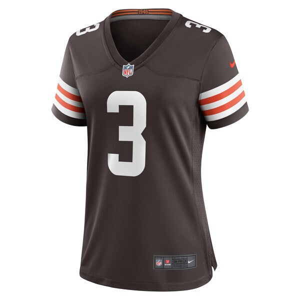 Marquise Goodwin Cleveland Browns Nike Women's Team Game Jersey - Brown - Image 2