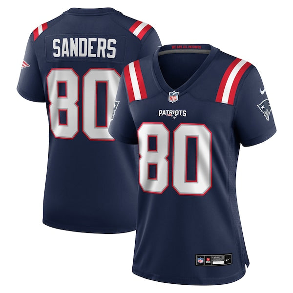 Braylon Sanders New England Patriots Nike Women's Game Jersey - Navy