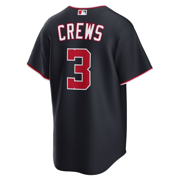 Dylan Crews Washington Nationals Nike Alternate Replica Jersey - Navy/White - Image 4