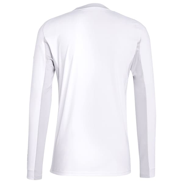 Los Merengues adidas 2025/26 Home Replica Long Sleeve Jersey - White/Blue - Image 5