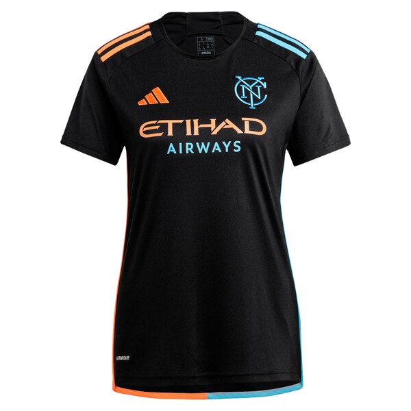 Thiago Martins New York City FC adidas Women's 2024 24/7 Kit Replica Player Jersey - Black - Image 2
