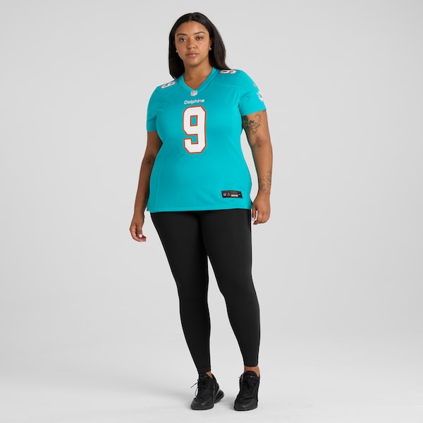 Jonnu Smith Miami Dolphins Nike Women's Game Jersey - Aqua - Image 6