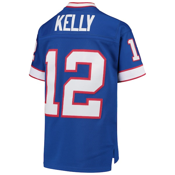 Jim Kelly Buffalo Bills Youth 1990 Legacy Retired Player Jersey - Royal - Image 3