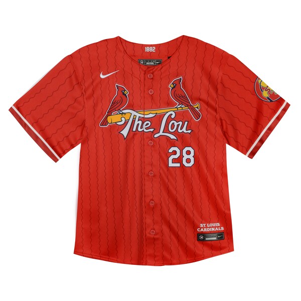 Nolan Arenado St. Louis Cardinals Nike Toddler 2024 City Connect Limited Player Jersey - Red - Image 2