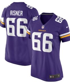Dalton Risner Minnesota Vikings Nike Women's  Game Jersey -  Purple