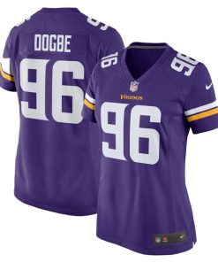 Michael Dogbe Minnesota Vikings Nike Women's Team Game Jersey -  Purple